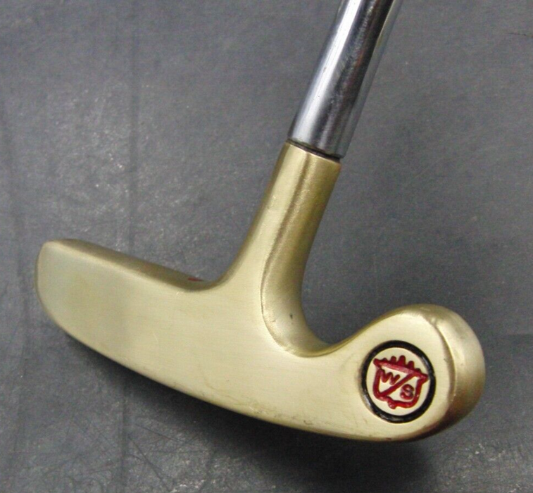 Ambidextrous Wilson Staff 8833 Putter Steel Shaft 91cm Length Wilson Staff Grip