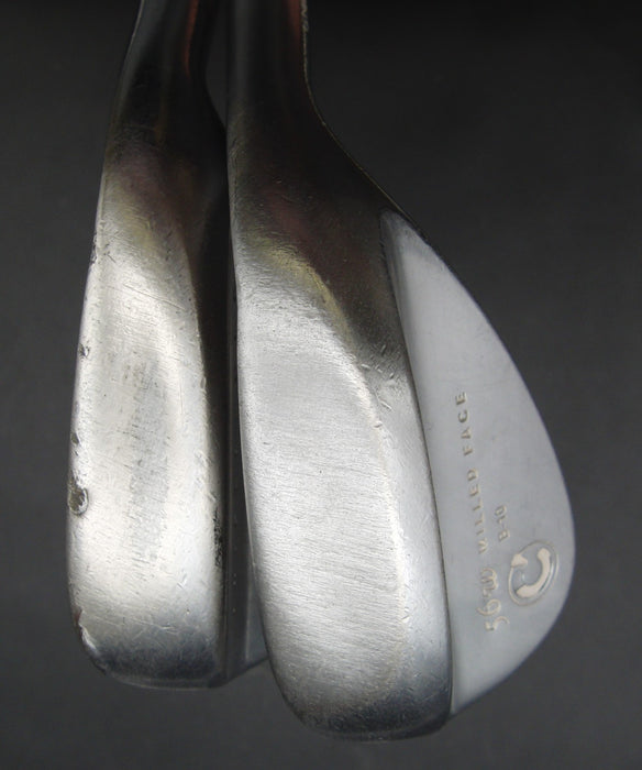Set of 2 Crews Golf Triple Sole B-10 51° Gap Wedge + 56° Sand Wedge