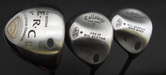 Set of Callaway Steelhead X14 6-SW+Callaway E.R.C Driver+4 Wood+ 7 Wood +Putter*