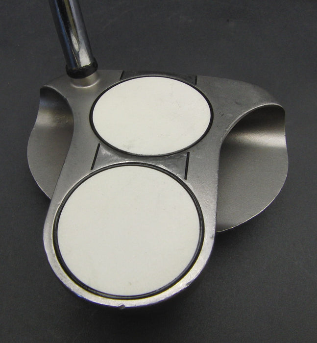 Odyssey White Steel 2-Ball Putter Steel Shaft 89cm Length Golf Pride Grip