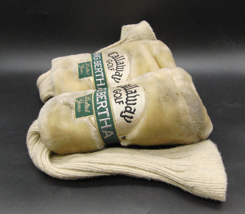 Set of 2 Callaway Big Bertha 4+5 Wood Head Covers