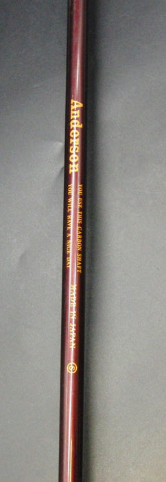 Japanese Vintage Anderson A 7075 270-D Duralumin 11° Driver Stiff Graphite Shaft
