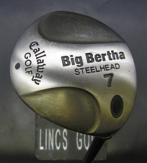 Ladies Callaway BigBertha Steelhead 7 Wood Ladies Graphite Shaft PerfectPro Grip
