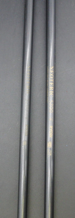 Set of 2 Ryobi Vigmedia Maraging 4 + 6 Hybrid Regular Graphite Shaft Black Grips