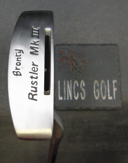 Bronty Rustler MK III Putter Steel Shaft 89cm Length Acer Grip