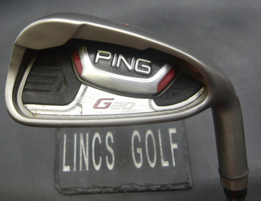Ping G20 7 Iron Regular Graphite Shaft Ping Grip