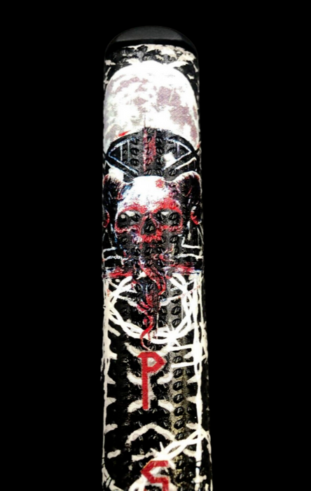 New PSYKO Skull Gothic Golf Circle Putter Grip