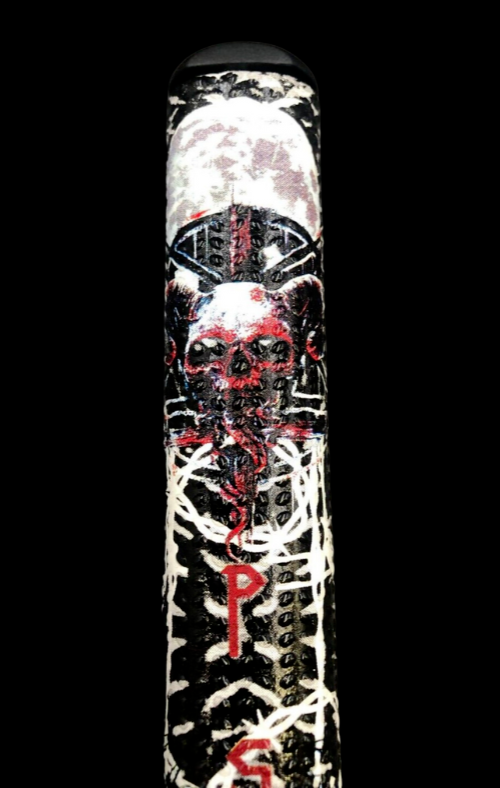 New PSYKO Skull Gothic Golf Circle Putter Grip