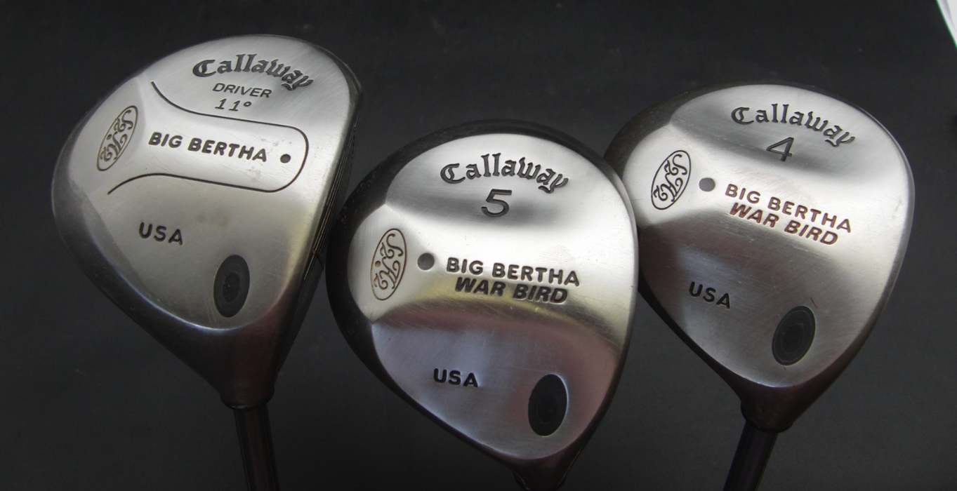 Set of Callaway Big Bertha Irons 4-PW+Callaway Driver+Callaway 4+5 Wood+ Putter