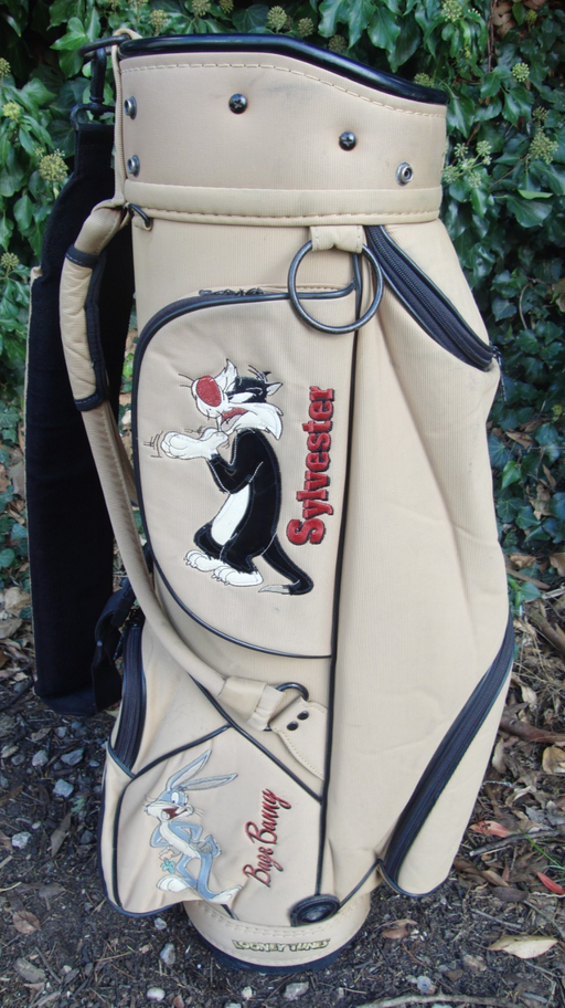 6 Division Looney Tunes Golf Cart Carry Golf Clubs Bag - USED / 2nd Hand Item