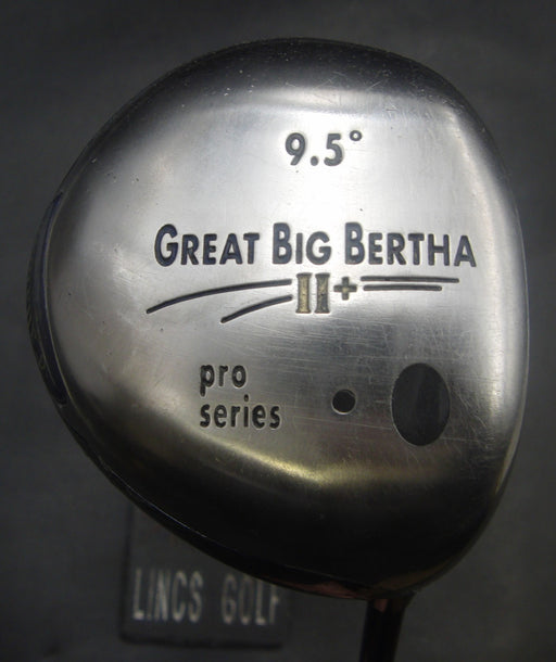 Callaway Great Big Bertha II+ 9.5° Driver Stiff Graphite Shaft GolfPride Grip