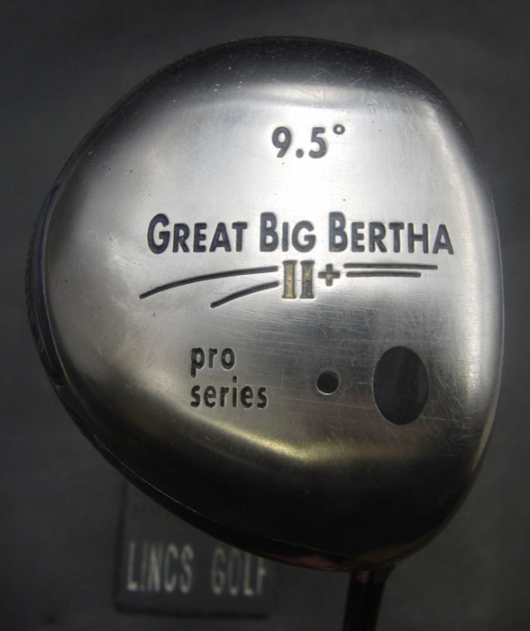 Callaway Great Big Bertha II+ 9.5° Driver Stiff Graphite Shaft GolfPride Grip