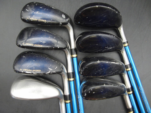 Set of 8x Katana Sword SL Eleven Irons 5-8, 10-SW Regular Graphite Shafts