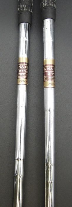 Set of 2 Mizuno Champion Flag Since 1906 3+4 Woods Regular Steel Shafts