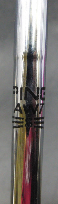 Ping i10 Black Dot 6 Iron Stiff Steel Shaft Ping Grip