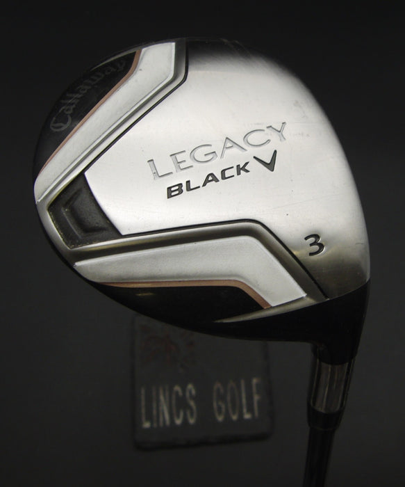 Callaway Legacy Black 3 Wood Stiff Graphite Shaft Golf Pride Grip