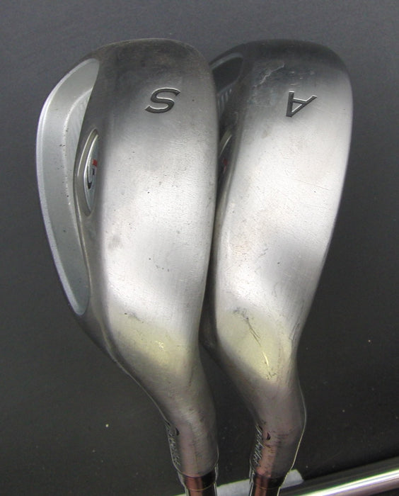 Set of 2 TaylorMade R5 Rac Sand+Gap Wedges Regular Graphite Shafts