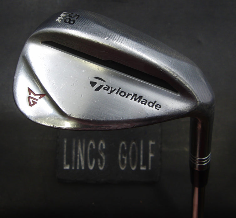 TaylorMade MG Milled Grind 58° Sand Wedge Stiff Steel Shaft Golf Pride Grip