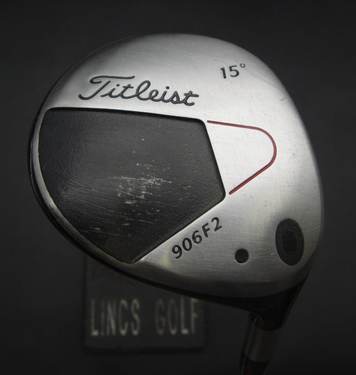Titleist 906F2 15° 3 Wood Stiff Graphite Shaft Golf Pride Grip