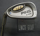 Left-Handed Ping i3 O-Size Blue Dot 8 Iron Regular Steel Shaft Ping Grip