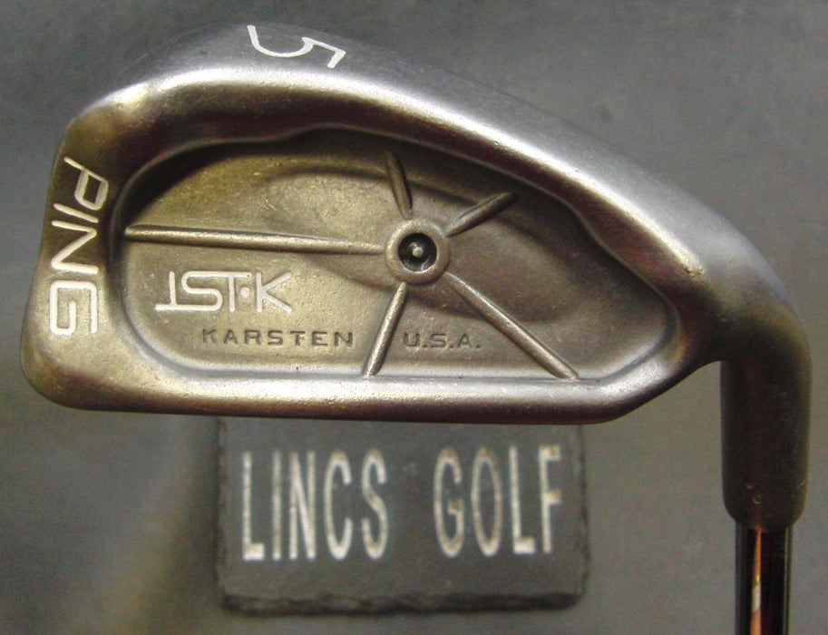 Ping ISI K Black Dot 5 Iron Stiff Steel Shaft Ping Grip