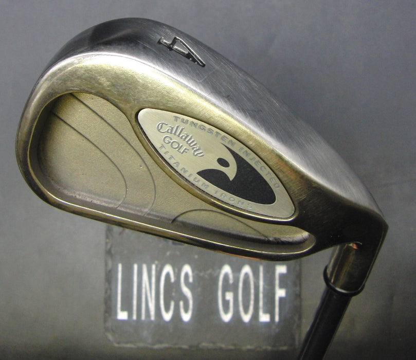 Callaway Hawk Eye 4 Iron Regular Graphite Shaft Callaway Grip