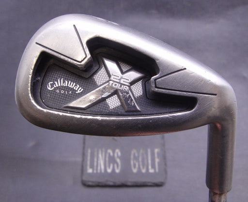Callaway X22 Tour 8 Iron Stiff Steel Shaft Blue Grip