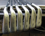 Set of 6x Cleveland CG 5-PW Irons Stiff Steel Shafts Cleveland Grips