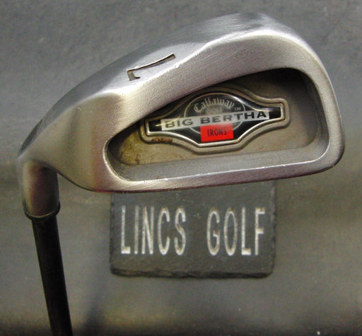 Left-Handed Callaway Big Bertha 7 Iron Regular Graphite Shaft Lamkin Grip