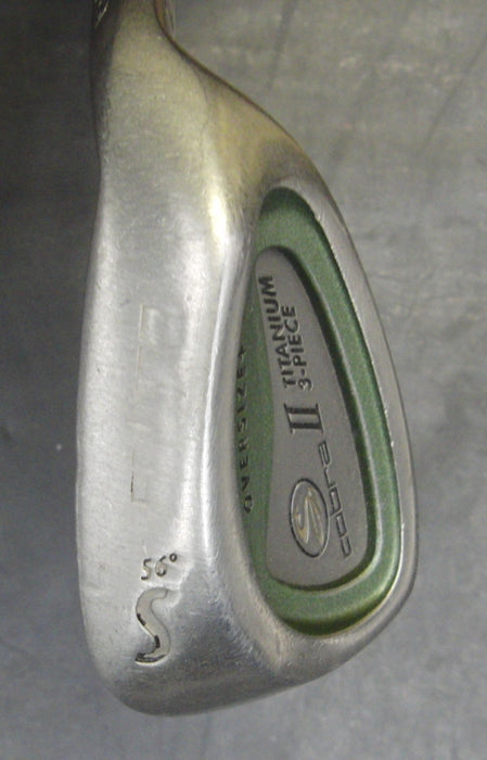 Cobra II Oversize 56° Sand Wedge Stiff Graphite Shaft Golf Pride Grip