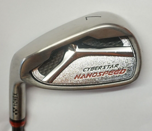 Left Handed Yonex Cyberstar Nanospeed 7 Iron CFS 70 Regular Flex Graphite Shaft