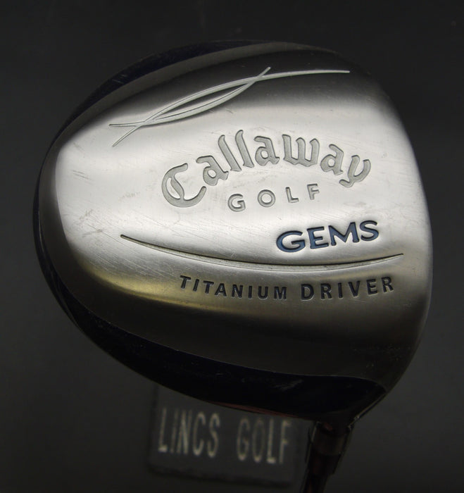 Ladies Callaway Gems Titanium Driver Ladies Graphite Shaft Todin Grip