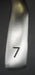 Ping G30 Black Dot 7 Iron Stiff Graphite Shaft with Grip