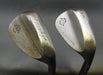 RARE RAW Set of 2 Japanese Golf Pit Shonan Gap & Sand Wedges Regular Steel