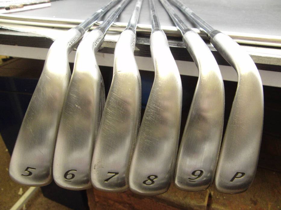 Set of 6x Adams Idea Super S Irons 5-PW Regular Steel Shafts Adams Grips*