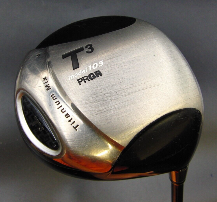 PRGR T3 model 105 9º Driver Stiff Graphite Shaft PRGR Grip