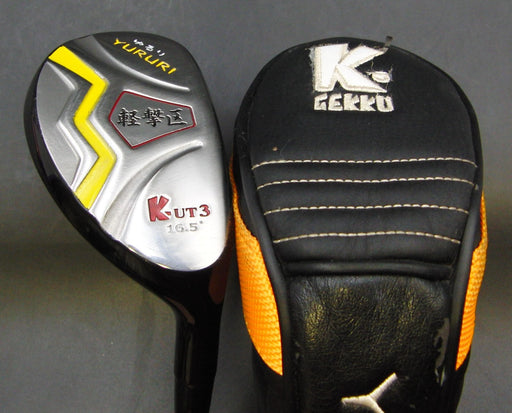 Yururi Gekku 16.5° 3 Hybrid Extra Stiff Graphite Shaft With Grip & Gekku H/Cover