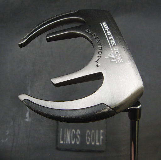 Odyssey White Ice Sabertooth 2 Putter Steel Shaft 87cm Length Psyko Grip*