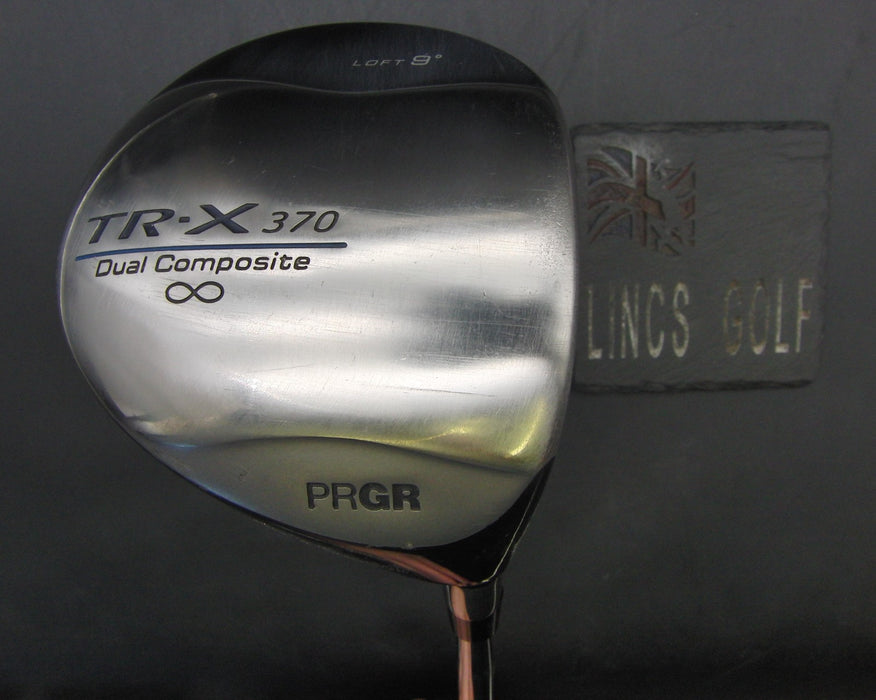 PRGR TR-X 370 Dual Composite 9° Driver Extra Stiff Graphite Shaft Bolux Grip