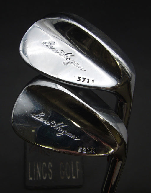 Set of 2 Ben Hogan 57 & 52 Degree Wedges Regular Steel Shafts Ben Hogan Grips