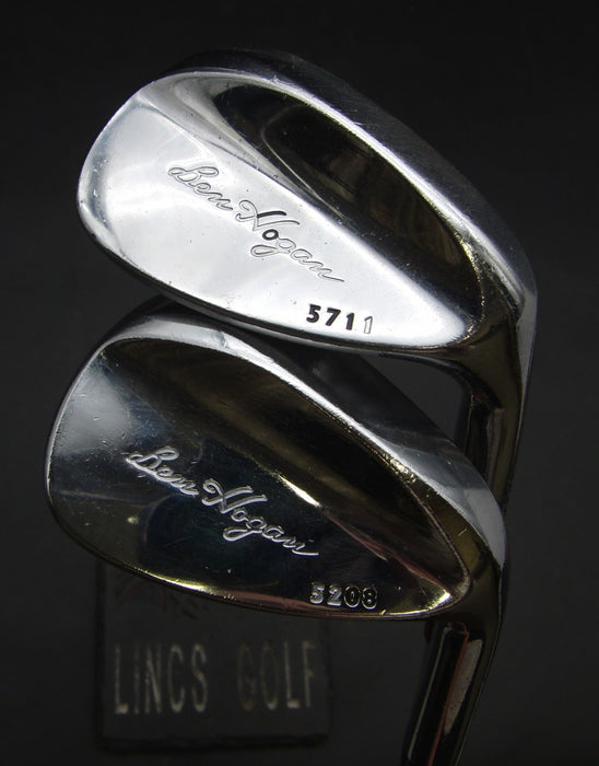 Set of 2 Ben Hogan 57 & 52 Degree Wedges Regular Steel Shafts Ben Hogan Grips