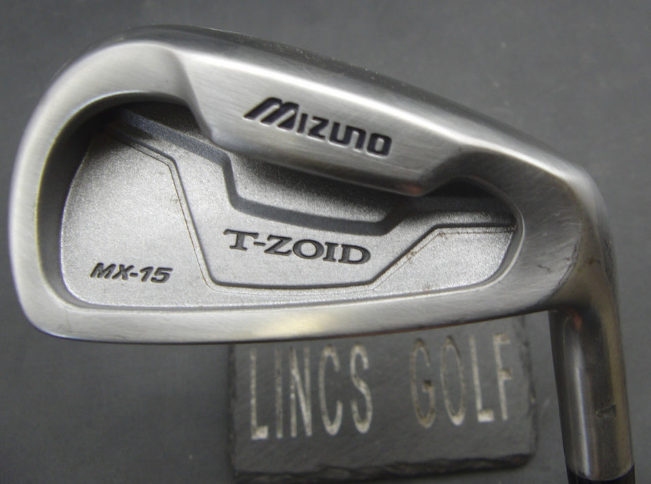 Mizuno T-Zoid MX-15 6 Iron Stiff Steel Shaft Mizuno Grip