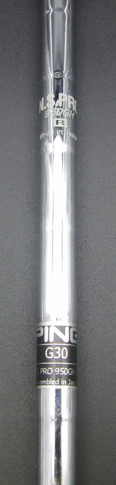 Ping G30 White Dot Pitching Wedge Regular Steel Shaft Black Grip