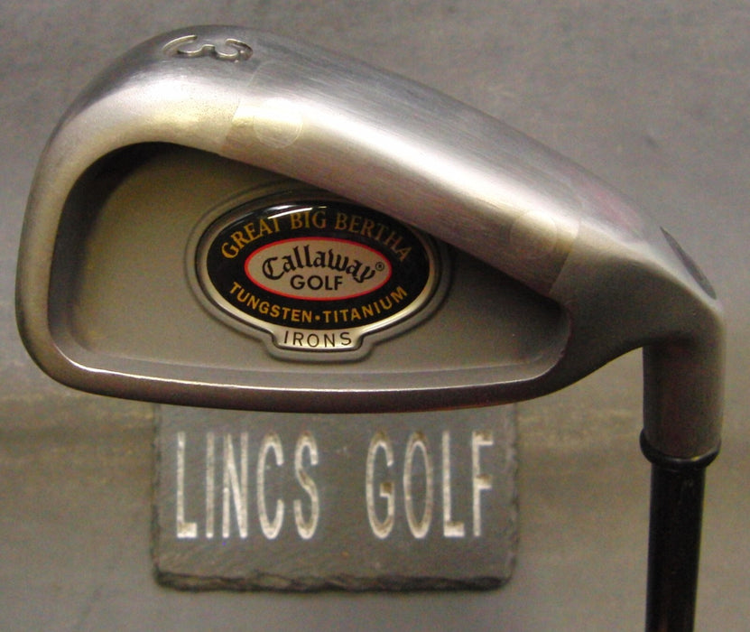 Callaway Great Big Bertha 3 Iron Firm Graphite Shaft Callaway Grip