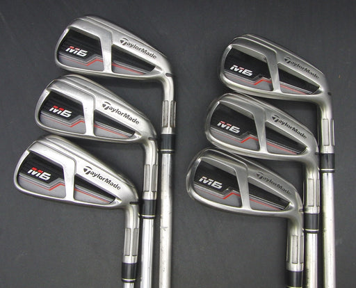 Set of 6x TaylorMade M6 5-PW Irons Regular Steel Shafts TaylorMade Grips*