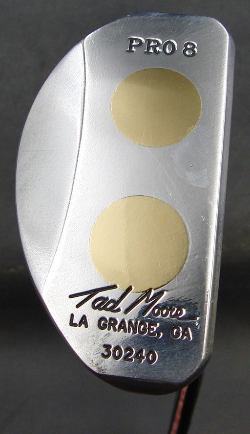 Tad Moore Pro 8 Putter Steel Shaft 87cm Length Crystal Clear Grip