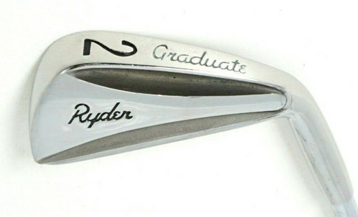 Vintage Ryder Graduate 2 Iron Ryder Regular Steel Shaft Ryder Grip