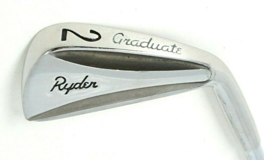 Vintage Ryder Graduate 2 Iron Ryder Regular Steel Shaft Ryder Grip