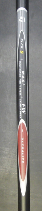 TaylorMade V Steel 15° 3 Wood Stiff Graphite Shaft TaylorMade Grip