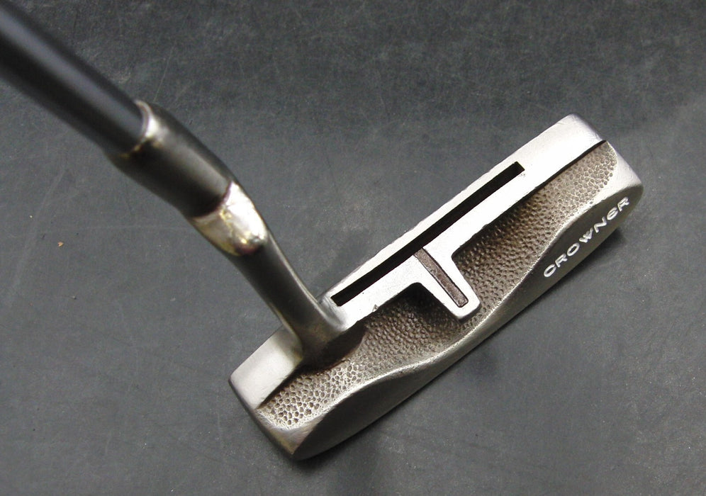 Crowner Re Action Tinkle Putter Steel Shaft 85cm Length Crowner Grip + H.Cover